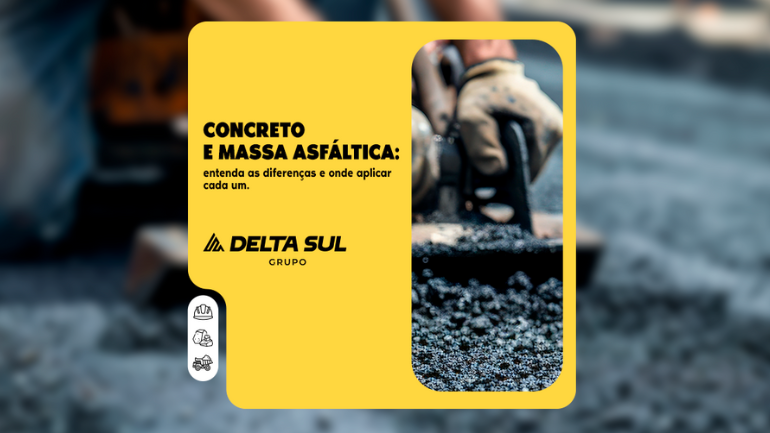 Read more about the article CONCRETO E MASSA ASFÁLTICA: ENTENDA AS DIFERENÇAS E ONDE APLICAR CADA UM